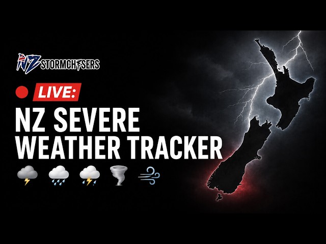 🔴 LIVE: NZ Severe Weather Tracker - Sept 19-20th - Cold front