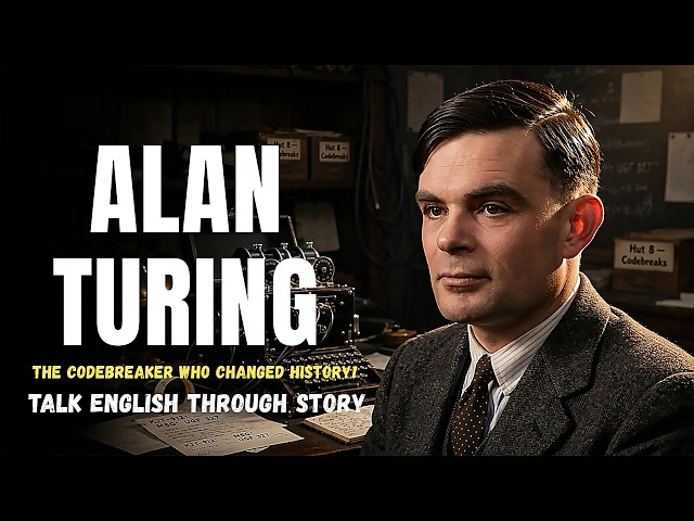 ALAN TURING: THE CODEBREAKER WHO CHANGED HISTORY! | TALK ENGLISH THROUGH STORY