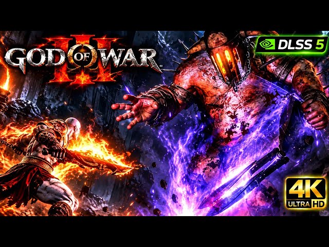 🔥 GOD OF WAR 3 – KRATOS VS HADES! ⚔️💀 EPIC BOSS FIGHT IN 4K WITH DLSS 5! 🔥