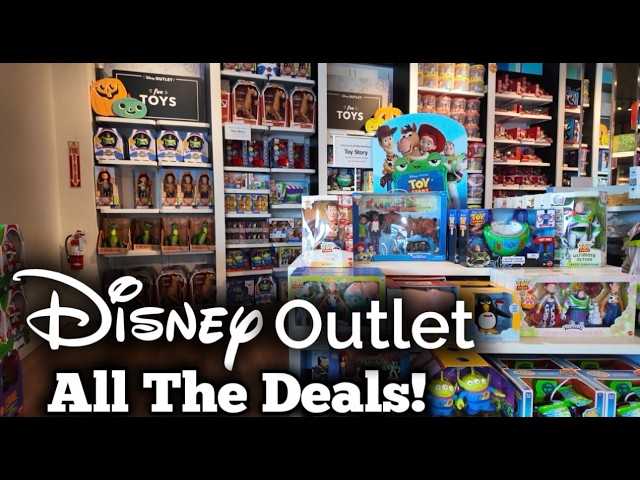 Disney Store Outlet: Halloween Merch 40% OFF! NEW Disney Holiday Merch!