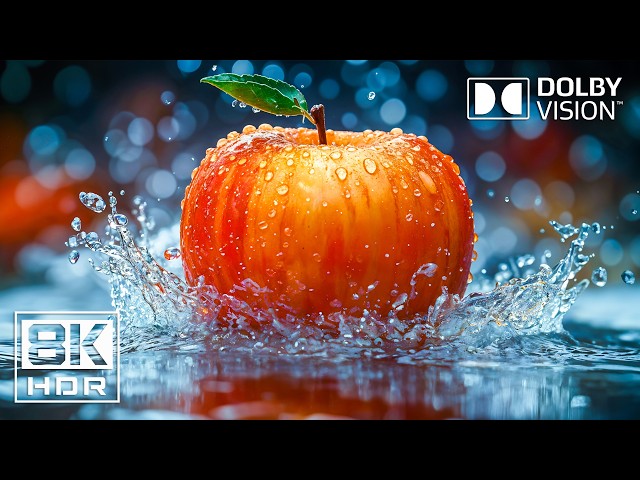 Ultimate Fruit Paradise OLED HDR Test 4K | Dolby Vision (8K/4K Video TV)