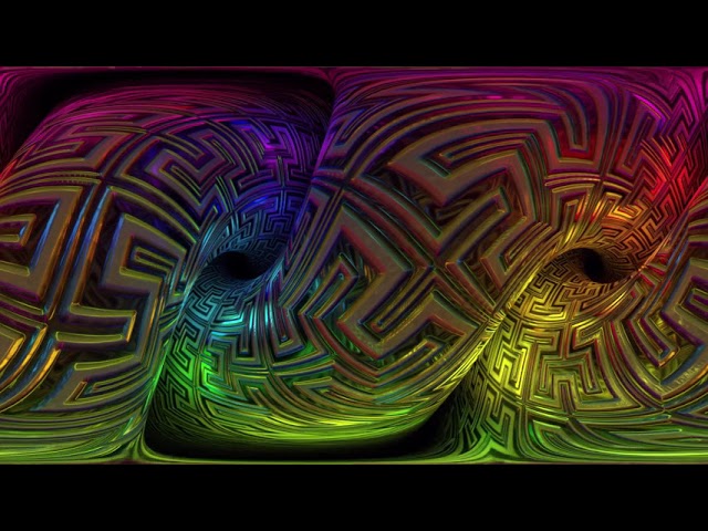 VJ Loop: HilbertVRPlaneVer2 4K60