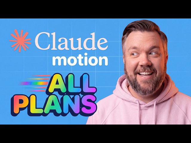 Claude Motion WITHOUT a Team Plan. (Master it in 9 Minutes).