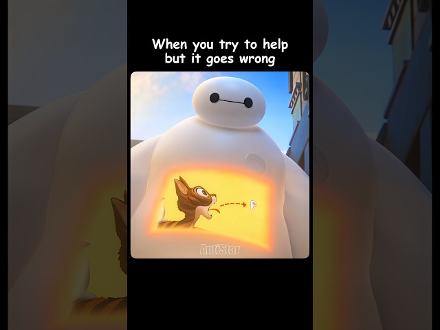 When you try to help but it goes wrong 😅