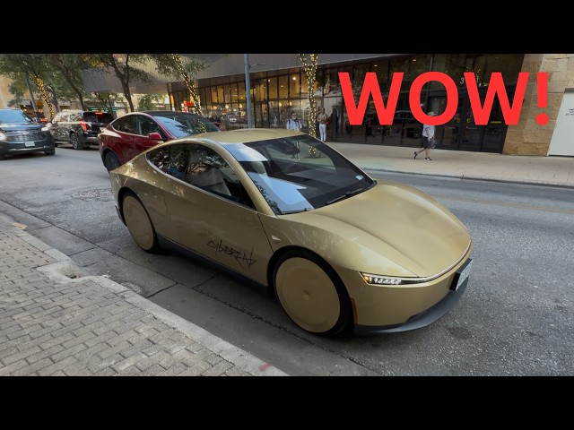 World’s first public Tesla Cybercab ride (no steering wheel)