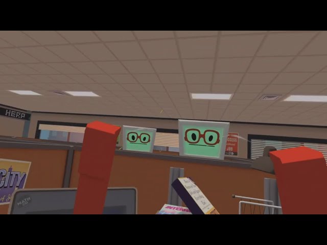 Working in the office is fun. | Job Simulator