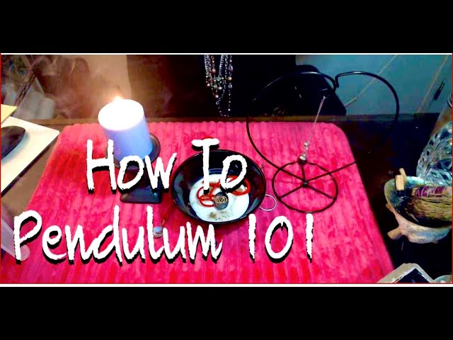 HOW TO- PENDULUM 101