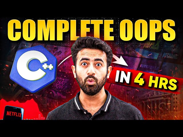 C++ OOPS in One Shot | Object-Oriented Programming for Placements and Beginners
