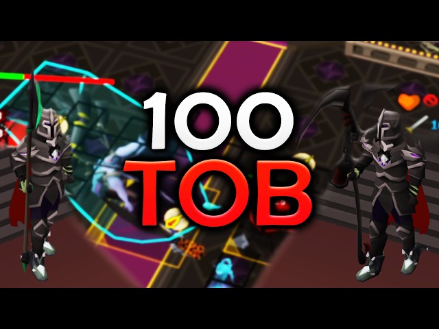 Loot From 100 Theatre Of Blood (TOB OSRS)