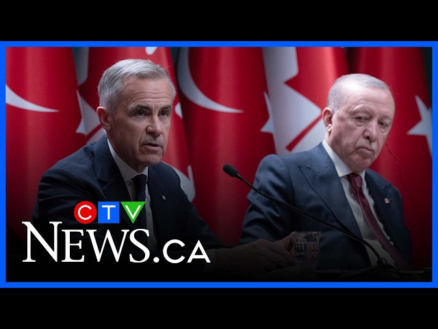 PM Carney, Erdogan seek to strengthen Canada-Türkiye economic ties