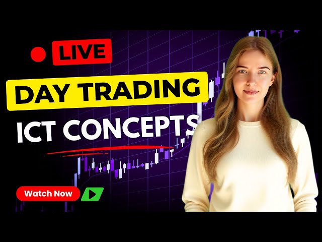 HUGE W on ES long 🔴 LIVE Day Trading Futures | ES NQ | ICT Concepts | Sep 14
