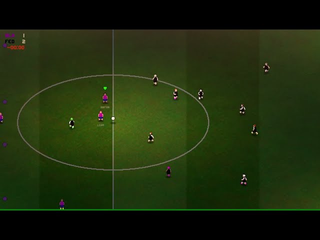 Ballsy! League, using the retro physics mode (beta gameplay)