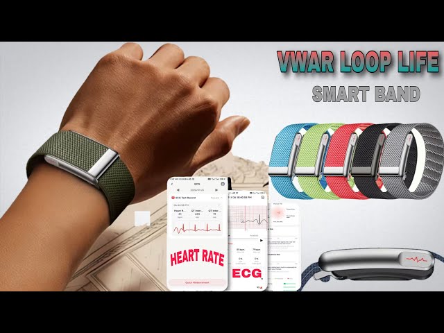 VWAR LOOP LIFE SMART BAND - NOTIFICATIONS + HEALTH AND SPORTS