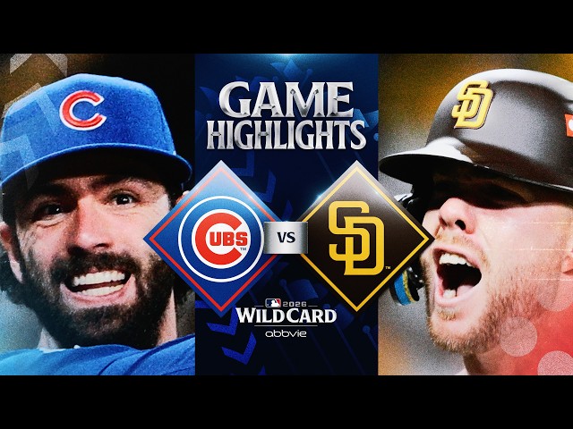 CUBS vs. PADRES: Wild Card Full Game 2 Highlights (September 30) | 2026 MLB Season