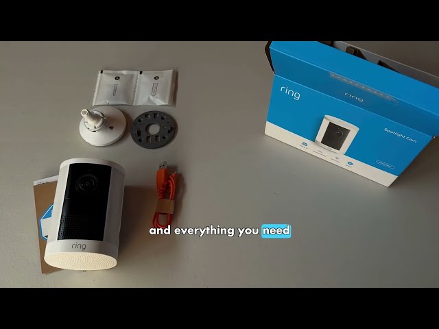 Ring Spotlight Cam (2nd Gen) Unboxing, What's in the Box?