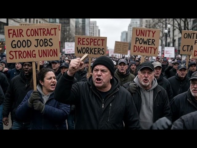 Chicago Hotel Strike 2026: Hilton and Hyatt Workers Walk Out #shorts 