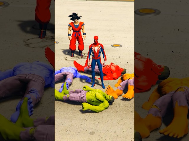 💥SPIDERMAN TAKE REVENGE ON HULK ZOMBIES | #hulk #spiderman #venom #gta #homemaranha