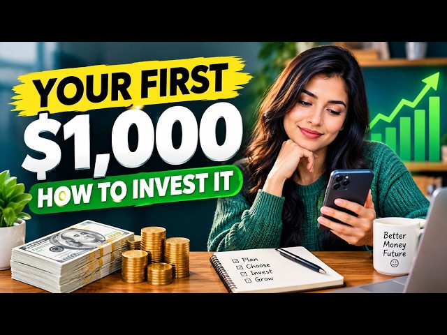 How to Invest Your First $1,000: A Beginner’s Step-by-Step Guide