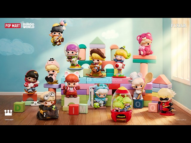 POP MART DIMOO 360° VIEW | Pixar Series Figures
