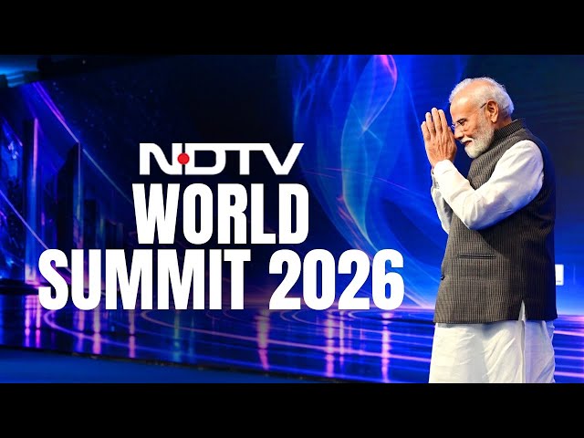 LIVE: PM Modi participates in NDTV World Summit