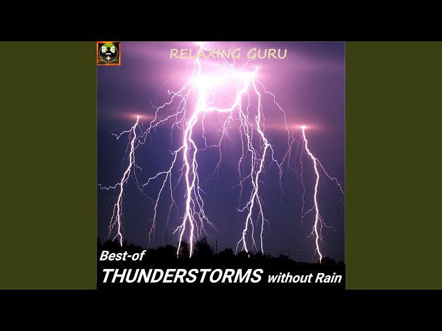 Loud Thunderstorm Sounds NO RAIN | Epic Thunder and Lightning Sounds for Sleeping, Relaxing,...