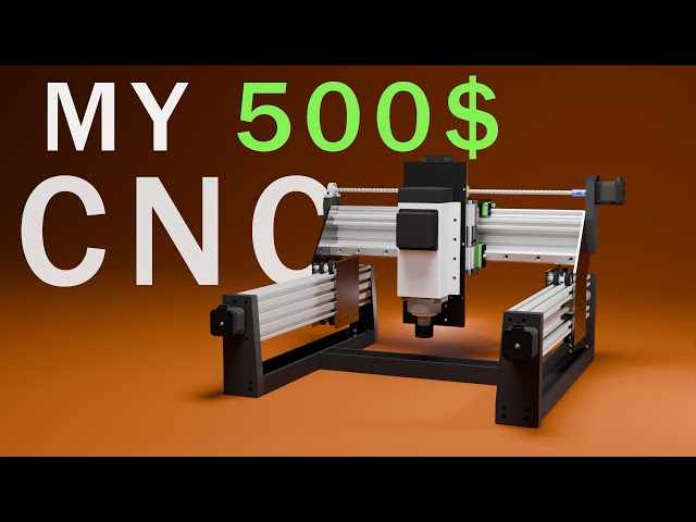 Building a CNC router for cheap - DIY CNC machine