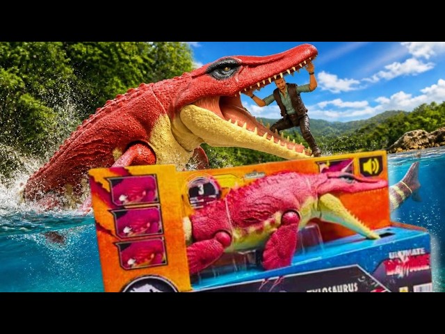 Unboxing the Ultimate Damage Tylosaurus! 🦖  Jurassic World Mattel