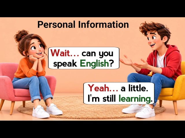 Learn English Speaking & Conversation Practice | English Listening Practice for Beginners