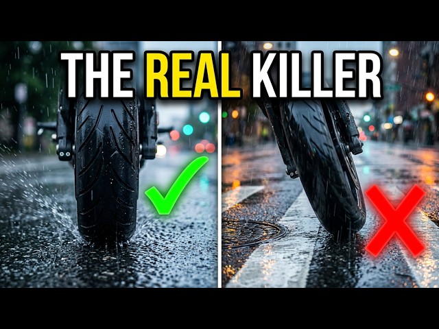 Why Riders Crash in the Rain (It's Not the Rain)