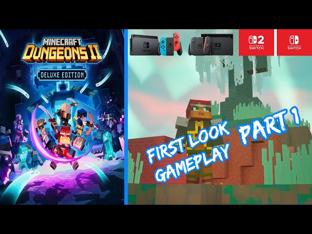 Minecraft Dungeons II – Nintendo Switch / Switch 2 Gameplay | Part 1
