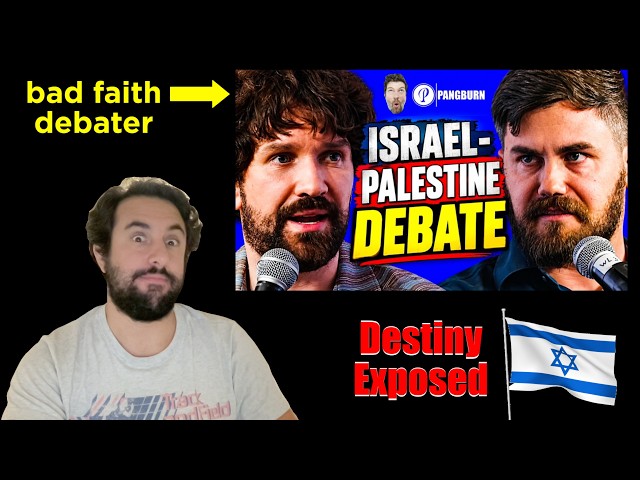 This is What Bad Faith Debate Looks Like (Destiny Israel Fact Check)
