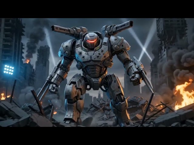 Sci Fi Mecha Action Cinematic Short Film 4K UE5 mp4