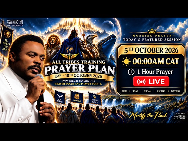 00:00 (12AM) ATTI LIVE Prayer with The Bondservant of Christ John | 5th October