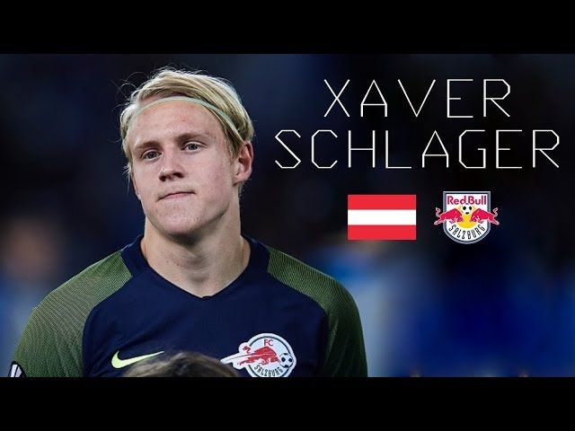 XAVER SCHLAGER - Deadly Skills, Tackles, Passes, Goals - RB Salzburg & Austria - 2017/2018