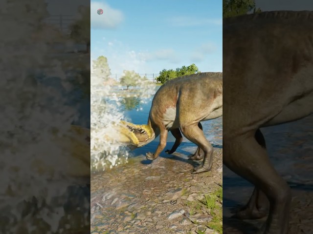 Deinosuchus is a stealthy hunter  - Jurassic World Evolution 3