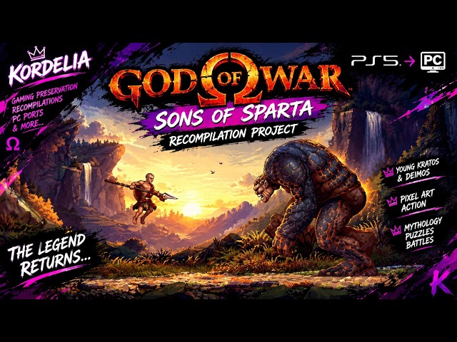 GOD OF WAR: SONS OF SPARTA ON 🔥 Recompilation Project | DOWNLOAD