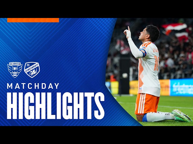 HIGHLIGHTS: FC Cincinnati vs. D.C. United | October 24, 2026