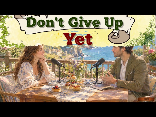 Don't give up yet |  Easy English Conversation Learning Podcast (B1-B2)| Daily English  Practice