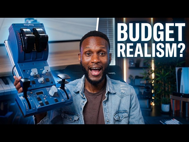 This Budget Flight Sim Setup Feels TOO Real | WINCTRL MSFS 2024