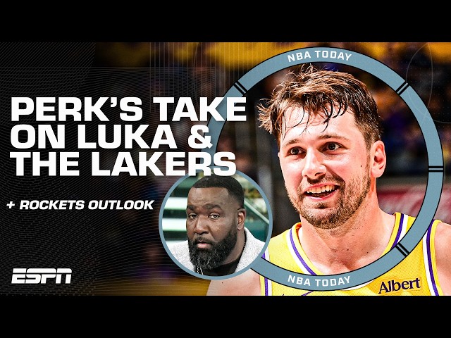 ‘They will be the BEST OFFENSE in the NBA’ 👀 Kendrick Perkins on Luka and the Lakers | NBA Today