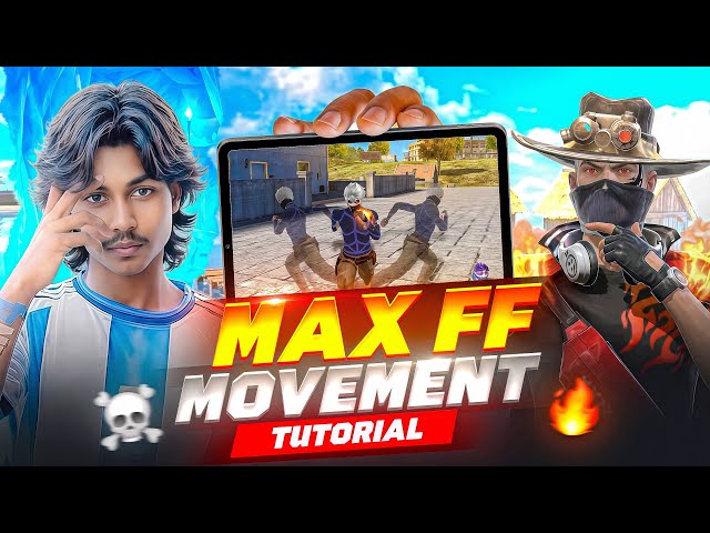 Max FF movement tutorial 🔥 like a Brazil 🇧🇷freestyle player 💀￼