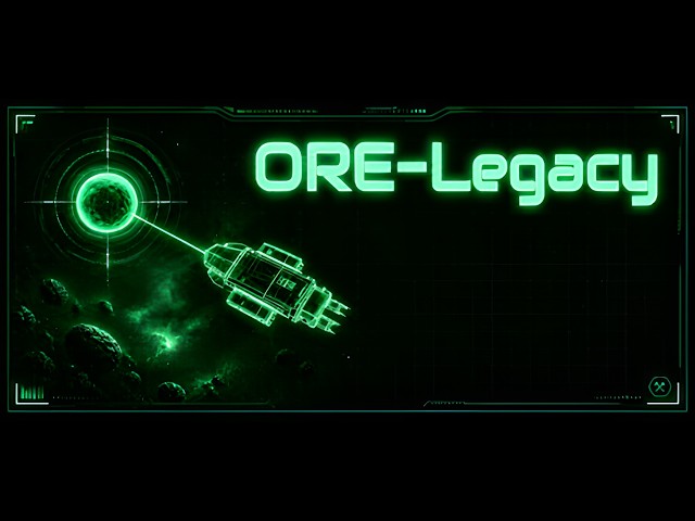 Ore Legacy—Demo Gameplay | A Retro CRT-Style Idle Mining Game Set in Deep Space