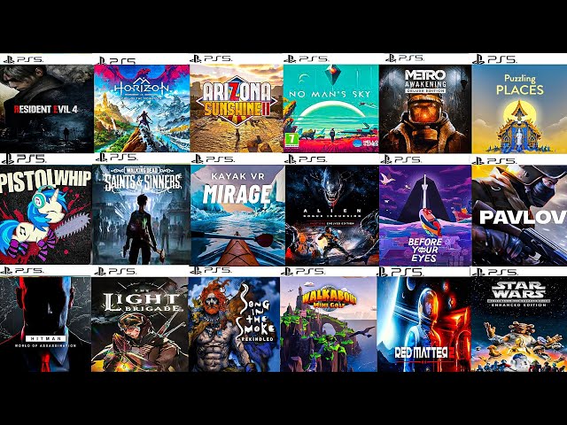 Top 20 Best PSVR 2 Games (Updated)