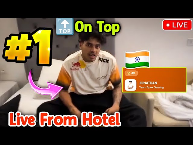 Jonathan React On Becoming #1 Player🤯🐐 Live From Lan Hotel🚨 Reveal Real Reason Of Penalty😳