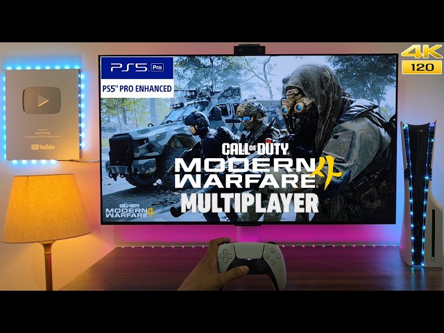 COD Modern Warfare 4 Multiplayer Gameplay | PS5 PRO 4K HDR 120FPS