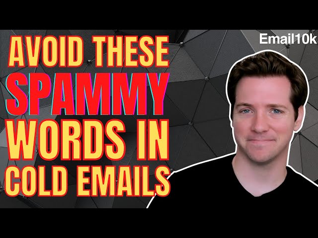 SPAMMY words to Avoid in Your Cold Emails in 2024 | Avoid SPAM Filters