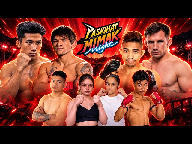🟡🔴PASIGHAT MIMAK NIGHT LIVE | Jeko Laishram vs Colton Kielbasa | Angad Bisht Returns | Indian MMA