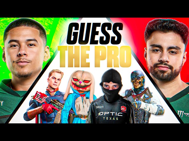 Can OpTic Guess The COD Pro?