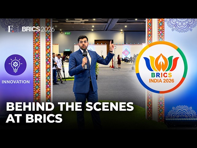 Inside The BRICS Media Centre In Delhi | From Flags To Food