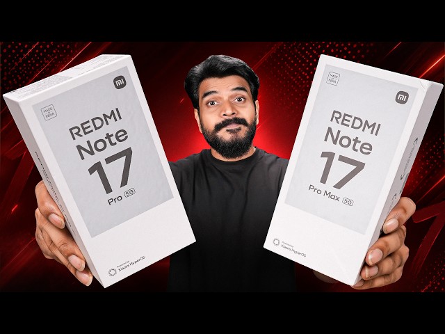 Redmi Note 17 Pro Series Unboxing & Initial Impressions🥳
